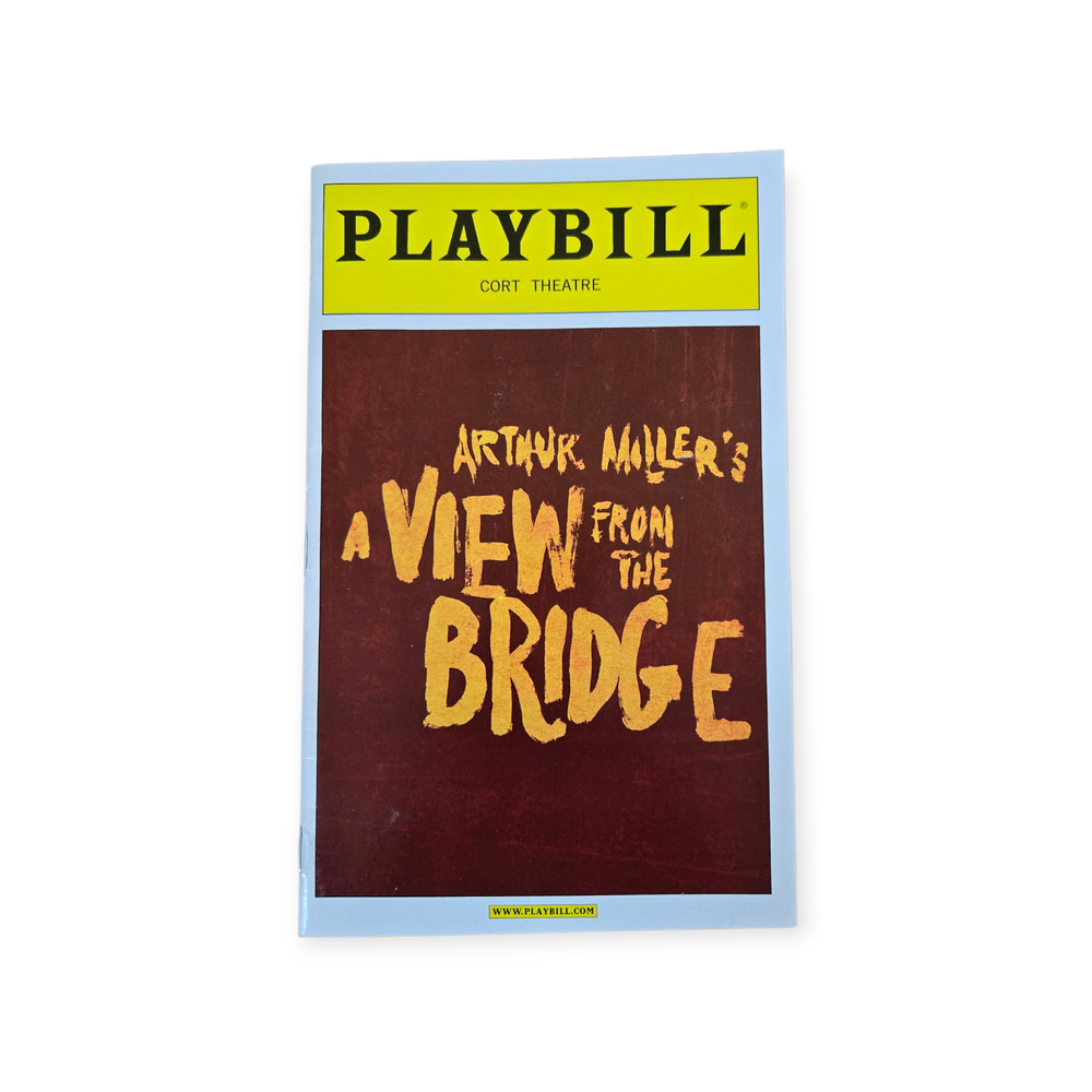 A View From The Bridge With Scarlotte Johansson Original‎ Cast 2010 Playbill